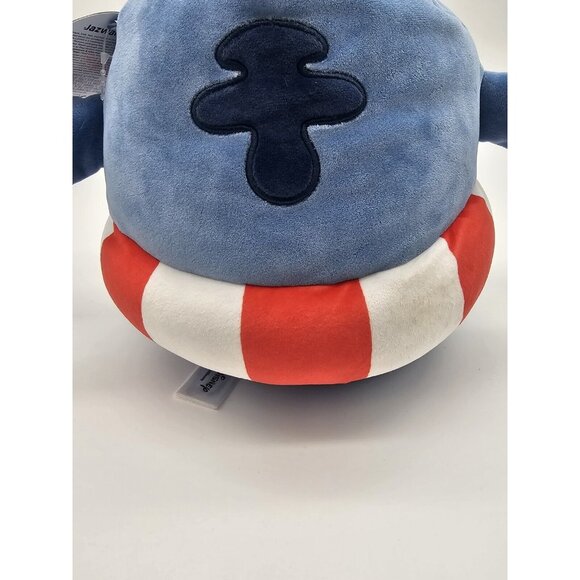 Squishmallows Disney Lilo & Stitch Pool Swim Tube 2024 Blue Plush Plushie Toy 9" - Picture 6 of 12
